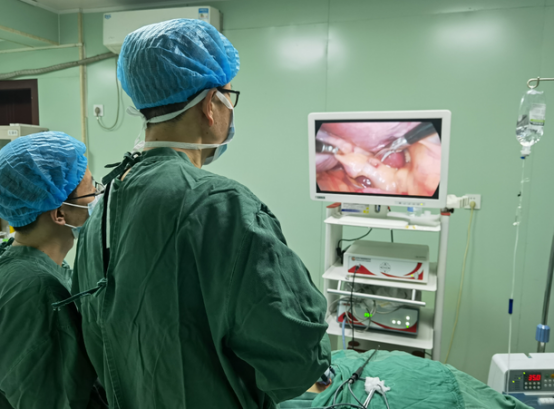 经腹腔镜胆囊切开取石术(保胆取石)